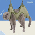 TONG cat grooming hammock restraint bag for nail trimming and bathing